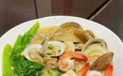 大虾花甲海鲜面怎么做？