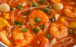 香菇虾仁西红柿海鲜汤，鲜味怎么熬出来？