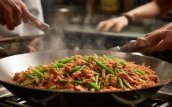 酸豆角炒肉末怎么做？家常做法简单又下饭！