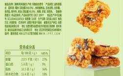 海鲜味透明袋装的锅巴