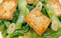 豆腐炒小白菜怎么做才好吃？