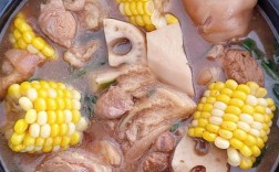 猪蹄煮藕的做法大全家常