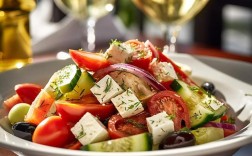 希腊海鲜蔬菜沙拉有何独特风味？