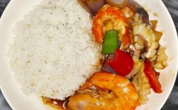 海鲜饭的家常做法图片