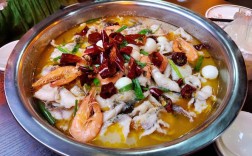 水煮海鲜大杂烩的图片