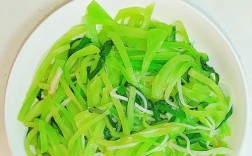 炒素莴笋怎么做才好吃？