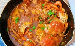 大闸蟹海鲜火锅怎么做？