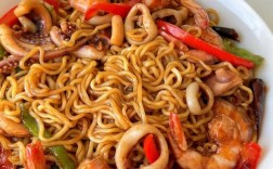 海鲜炒面图片哪里找全？