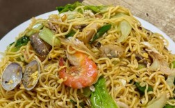 蒜蓉海鲜炒面视频做法是怎样的？