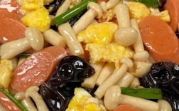 海鲜菇炒鸡蛋怎么做？