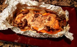 小吃有锡纸烤的海鲜汤