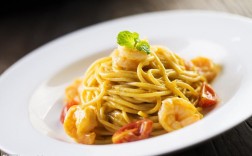 咖喱海鲜炒意面图片欣赏