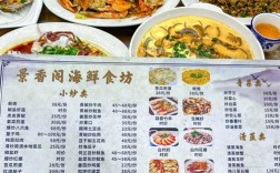 高级海鲜菜单图片，哪款最诱人？