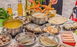 家常海鲜火锅真实图片，真材实料看得见？