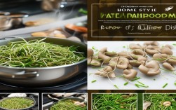 平菇油菜怎么炒好吃又简单？家常做法分享
