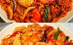 日式海鲜炒面做法有哪些关键步骤？