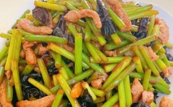 蒜苔炒木耳怎么做？家常做法有哪些？