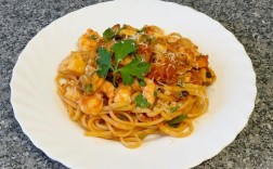 烤箱食谱 海鲜 意粉