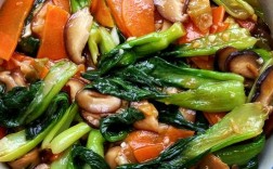 鲜蘑油菜的家常做法大全