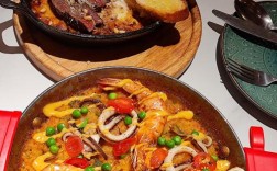 西班牙海鲜饭用什么吃