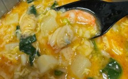 海鲜蛤蜊西红柿疙瘩汤