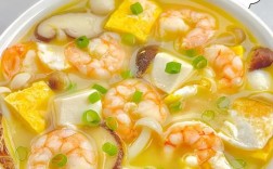 蘑菇虾仁海鲜汤怎么做？