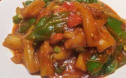 虎皮辣子烧茄子的家常做法