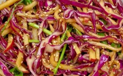 凉拌紫甘蓝怎么做才好吃？