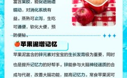 6月宝宝吃苹果泥有啥功效？