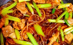 芹菜炒粉条的家常做法大全