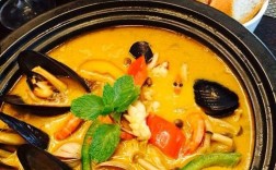 孕初期能吃咖喱海鲜汤