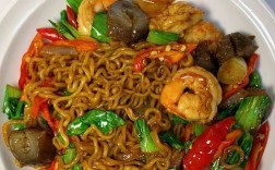 炒海鲜意面的做法大全