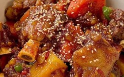 胡萝卜红烧排骨的做法大全家常