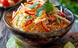 木瓜海鲜沙拉的做法大全