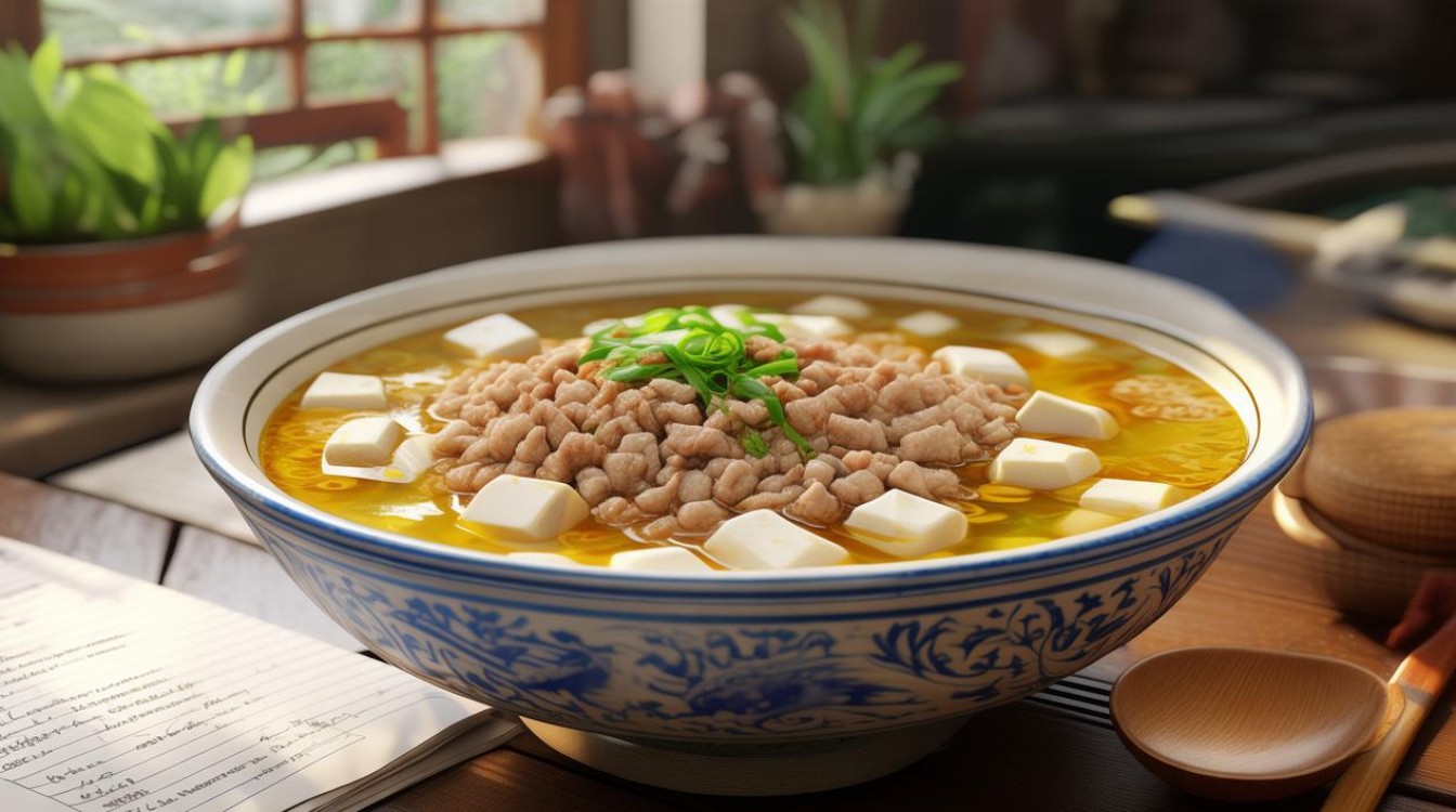 肉末豆腐汤怎么做？家常做法简单又美味！-图2