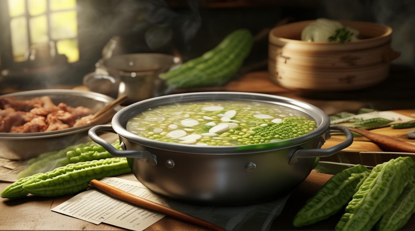 苦瓜鸡脚黄豆汤怎么做？简单步骤分享！-图2