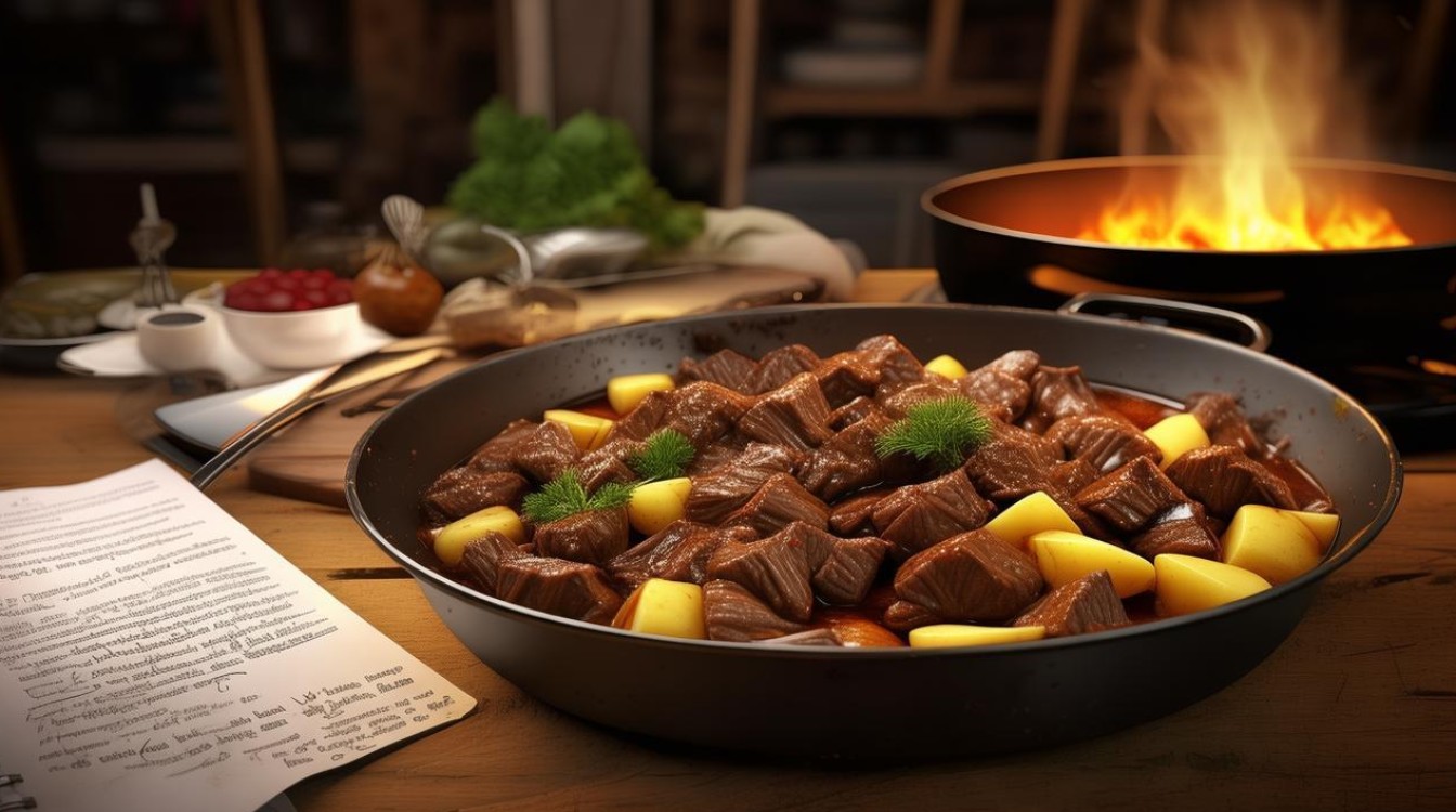 家常土豆炖牛肉怎么做？简单步骤一学就会！-图1