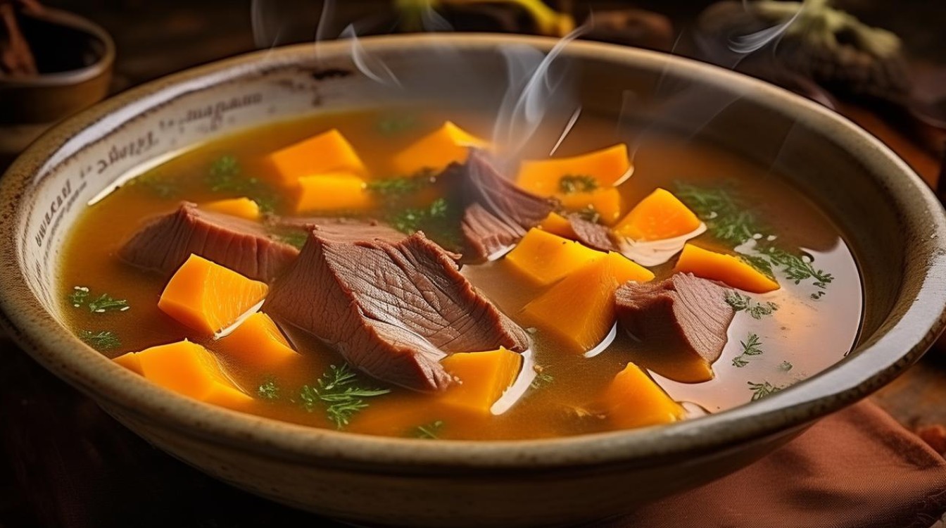 如何制作美味的南瓜牛肉汤？-图3