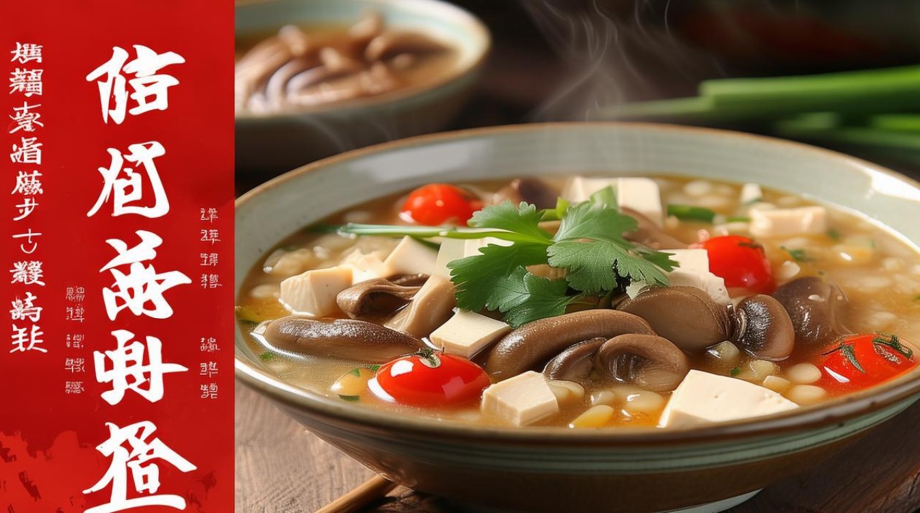 如何制作美味的蘑菇番茄豆腐汤？-图1