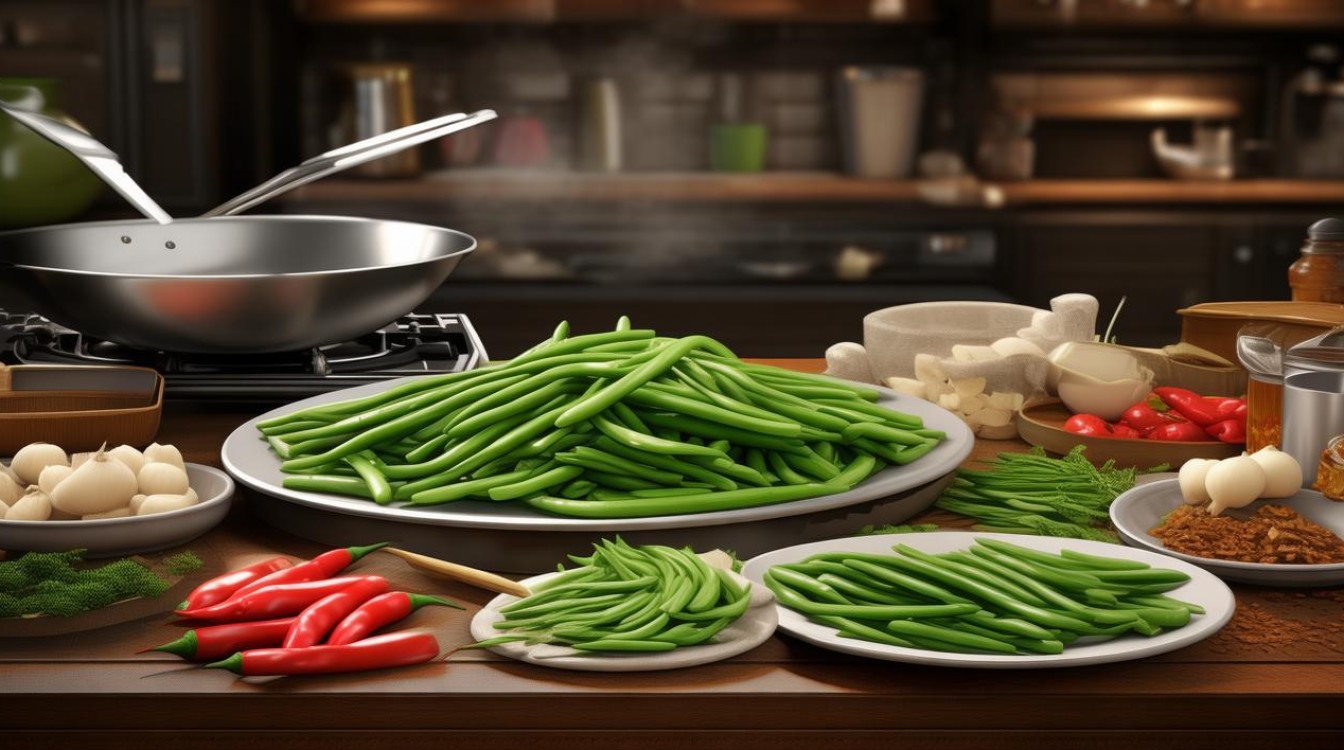 素炒长豆角怎么做？家常简单做法分享！-图1