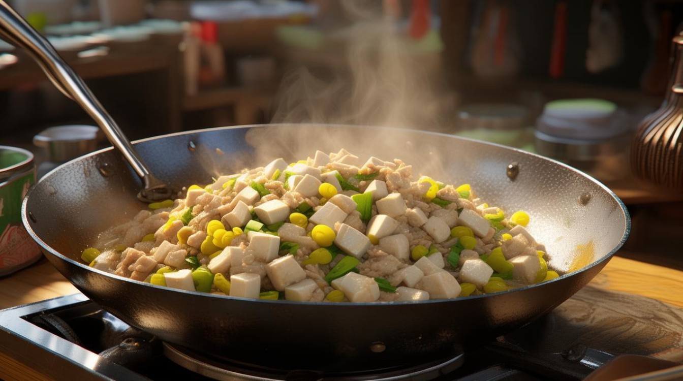 肉沫炒豆腐怎么做？简单家常做法分享！-图2