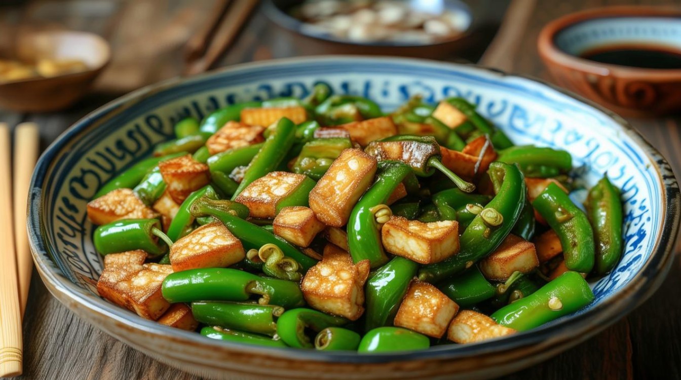 青椒炒腐竹怎么做？家常做法简单又美味！-图3