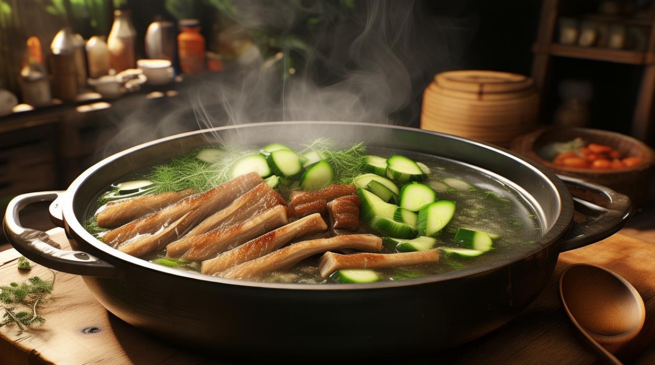 老黄瓜排骨汤怎么做？简单家常做法分享-图4