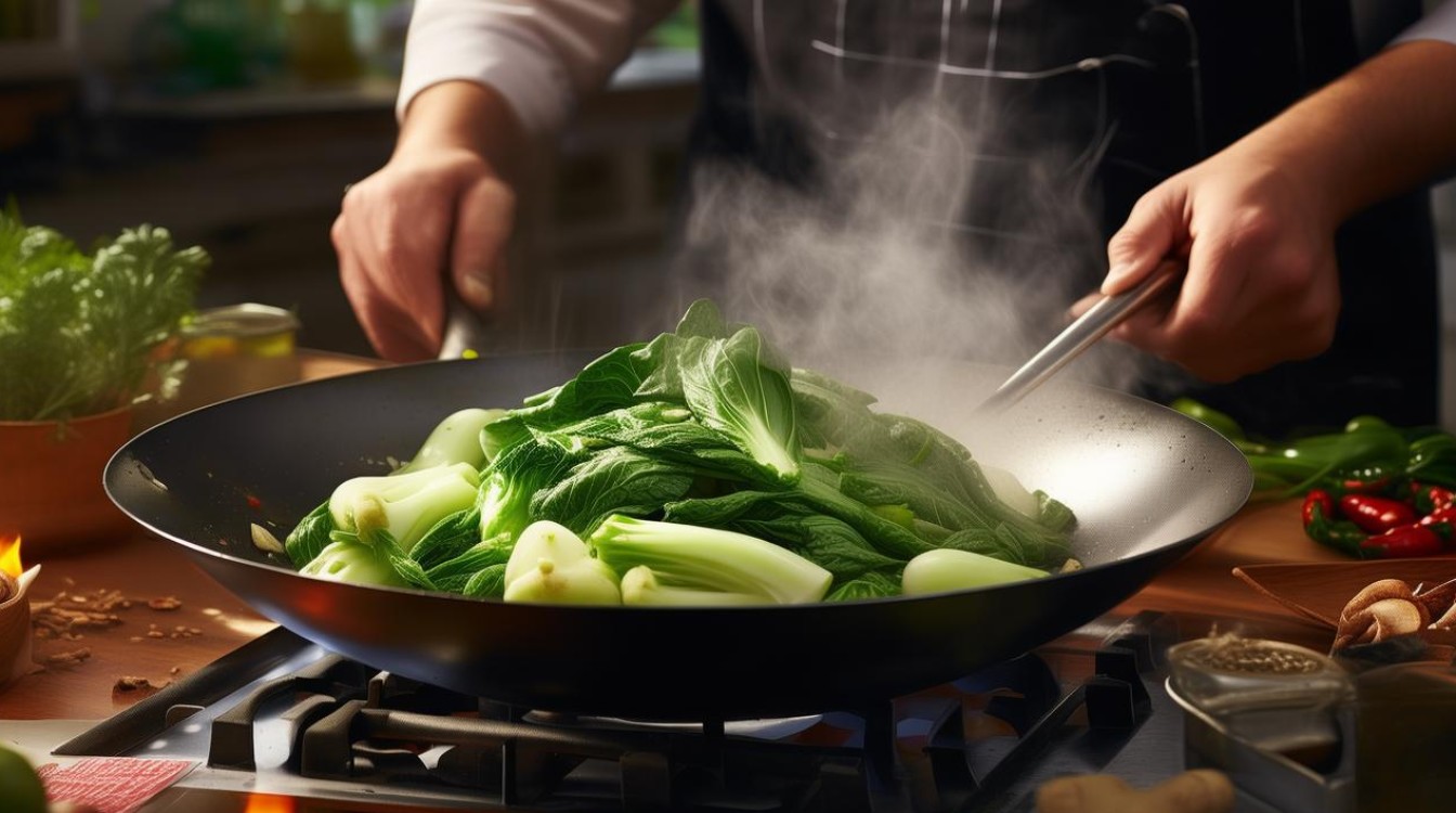炝炒娃娃菜怎么做？家常做法简单又下饭！-图1