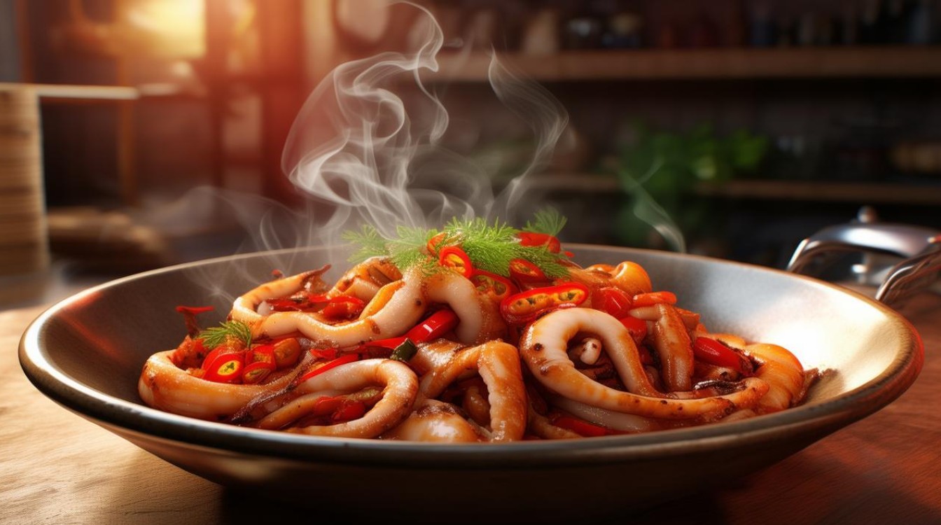 泡椒炒鱿鱼怎么做？家常做法简单又美味！-图2