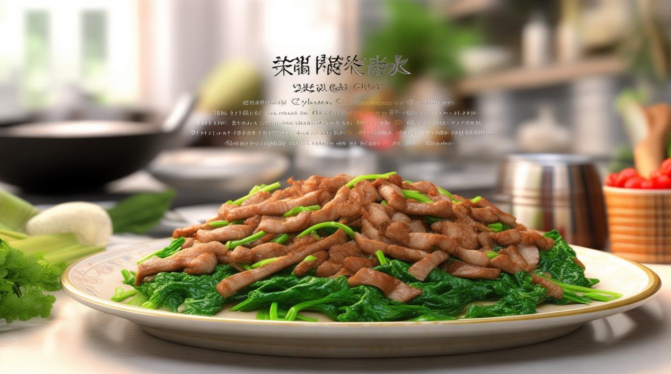 茼蒿炒肉怎么做？家常简单做法分享！-图3