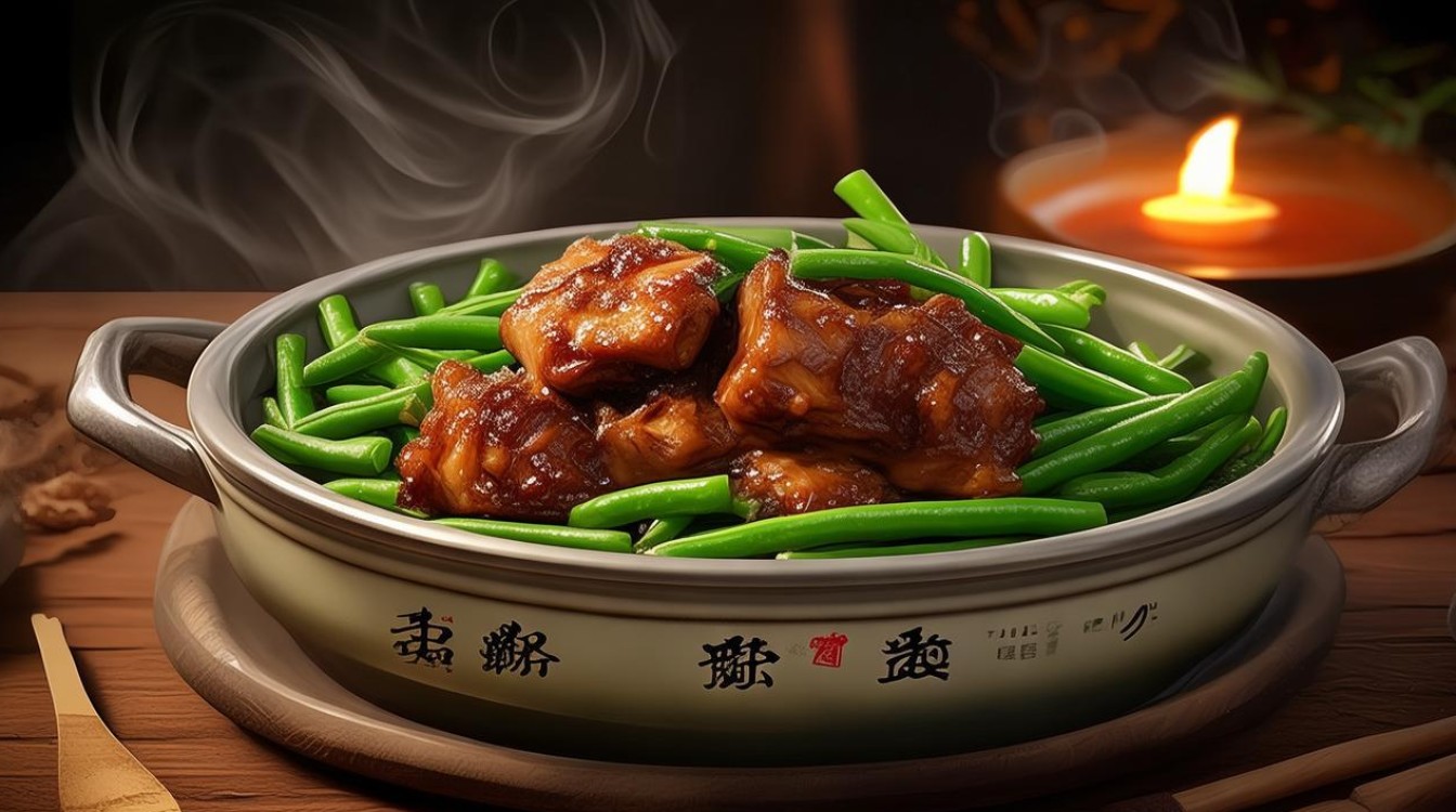 家常排骨炖豆角怎么做？东北经典做法分享！-图1