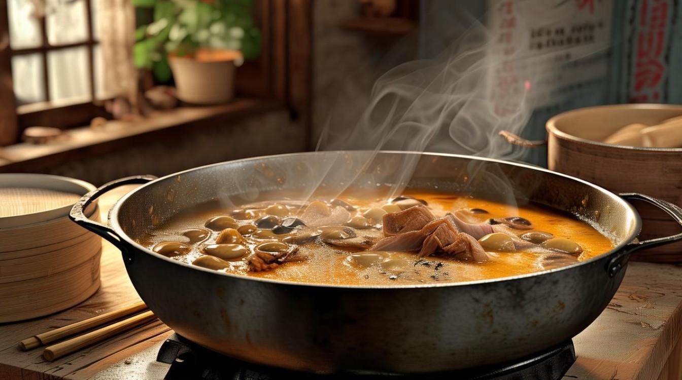 如何制作营养美味的莲子香菇排骨汤？-图1