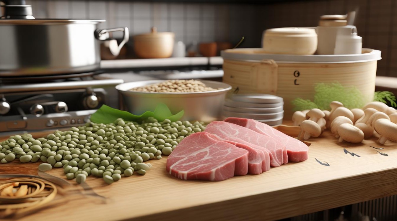 如何制作营养美味的莲子香菇排骨汤？-图2