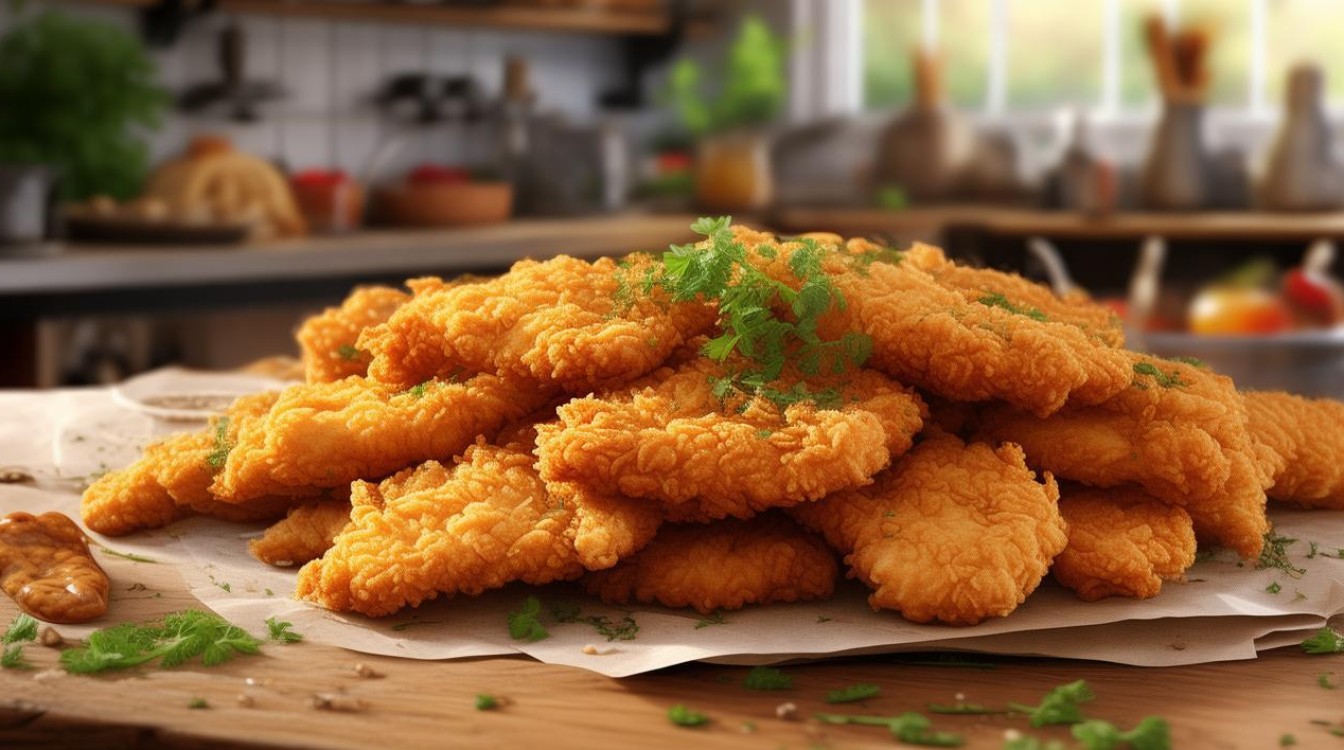 如何在家做出外酥里嫩的油炸鸡条？-图1